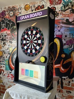 J'Bornes Personnalisées - flechette murale granboard 3s
